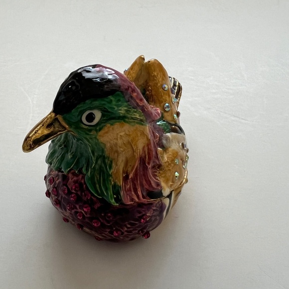 Enamel Mandarin Duck Jewelry Hinged Jewelry/Enhance Love - Picture 3 of 8